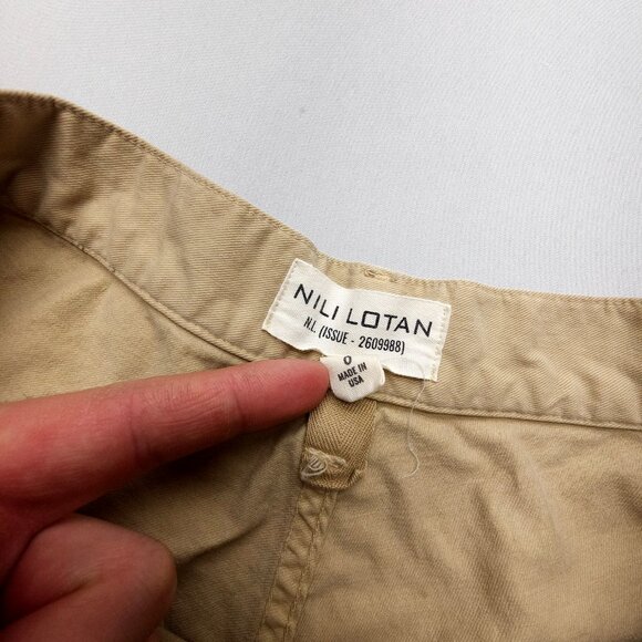 Nili Lotan Shon Pants 0 Tan - Picture 10 of 16